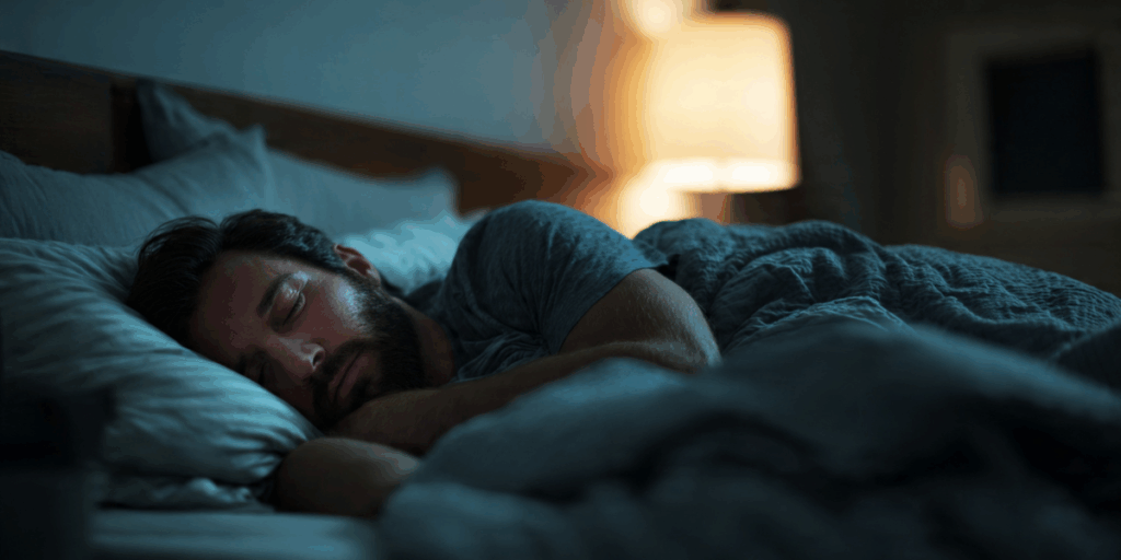 Man sleeping. Image that is part of 20 Wellness Trends for 2026.